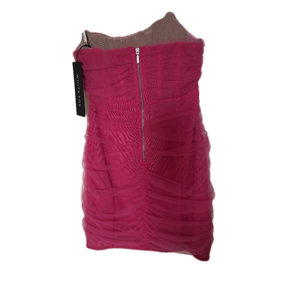 WHITE FOX//For the Night Mini Dress//PINK//SMALL - Picture 2 of 3